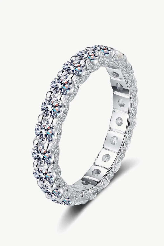 2.1 Carat Moissanite Ring - Trendsi - Flyclothing LLC