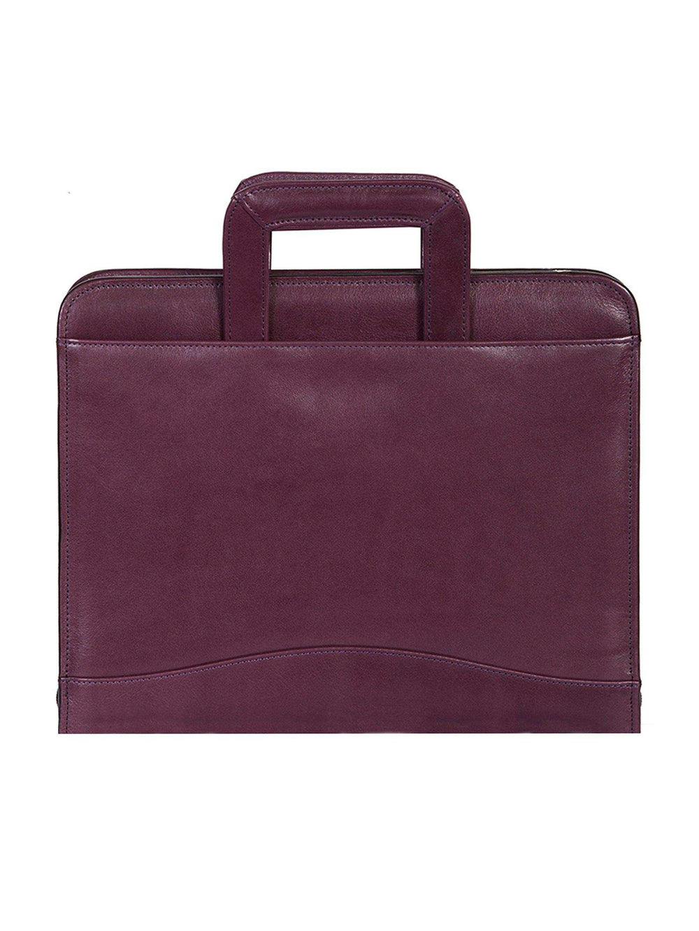 Scully PLUM TABLET ORGANIZER W/DROP HANDLES - Scully Leather - Flyclothing LLC