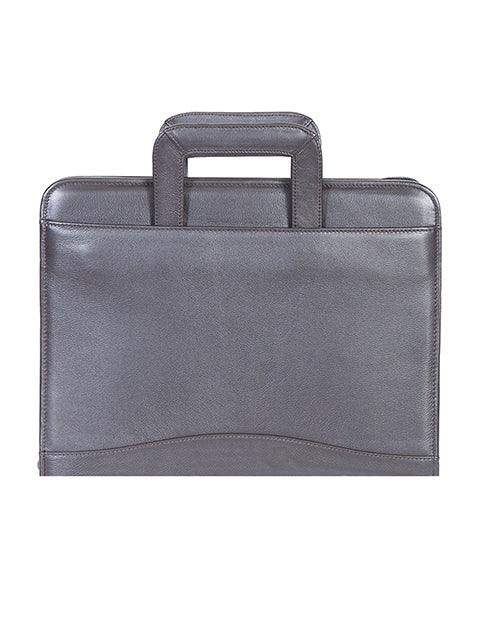 Scully CHOCOLATE TABLET ORGANIZER W/DROP HANDLES - Scully Leather - Flyclothing LLC