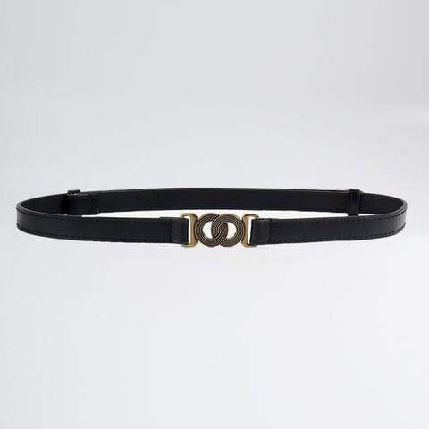 Alloy Buckle PU Belt - Trendsi - Flyclothing LLC