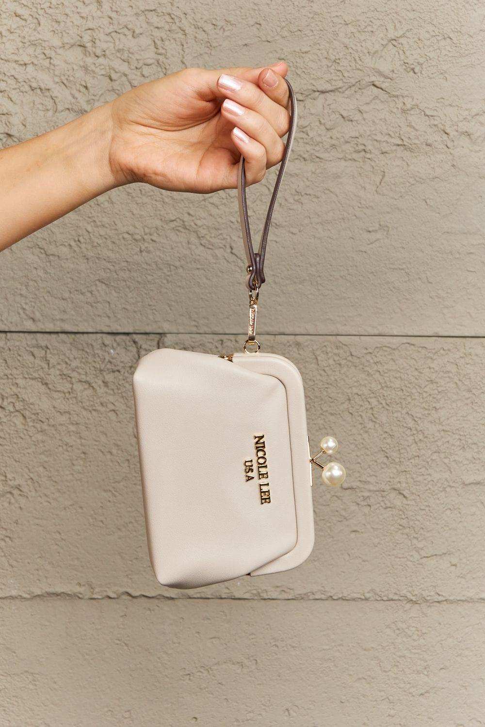 Nicole Lee USA Elise Pearl Coin Purse - Trendsi - Flyclothing LLC
