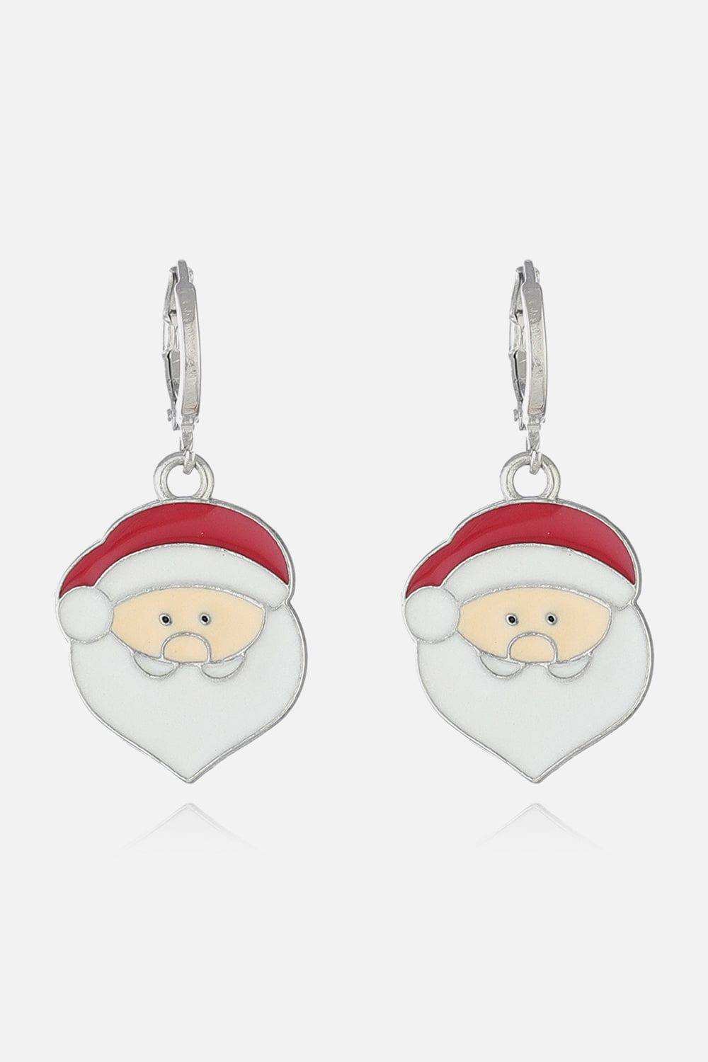 Christmas Theme Alloy Earrings - Trendsi - Flyclothing LLC