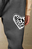 Simply Love Simply Love Full Size Drawstring Heart Graphic Long Sweatpants - Trendsi