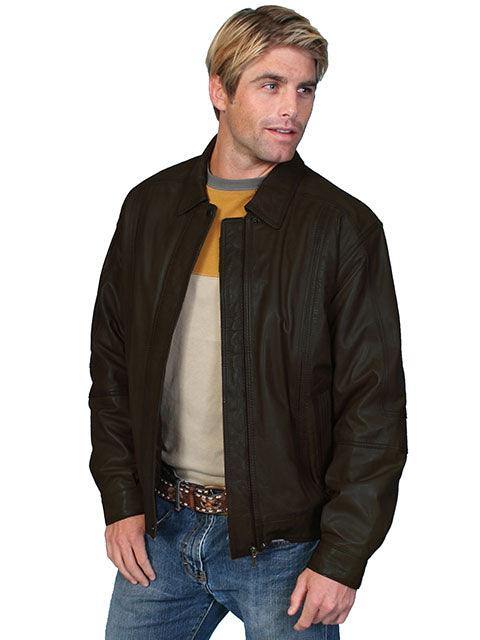 Scully Leather Black Mens Jacket - Flyclothing LLC