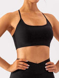 Spaghetti Strap Active Bra - Trendsi - Flyclothing LLC