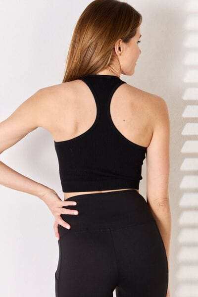 Zenana Full Size Ribbed Racerback Tank - Trendsi - Flyclothing LLC