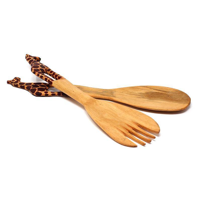 Giraffe Salad Serving Set - Flyclothing LLC