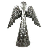 14-inch Metalwork Angel - Wings Down - Croix des Bouquets (H) - Croix des Bouquets - Flyclothing LLC