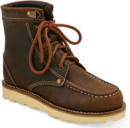 Old West Brown Childrens Outdoor Boots - Old West