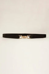 Alloy Buckle Elastic Belt - Trendsi - Flyclothing LLC