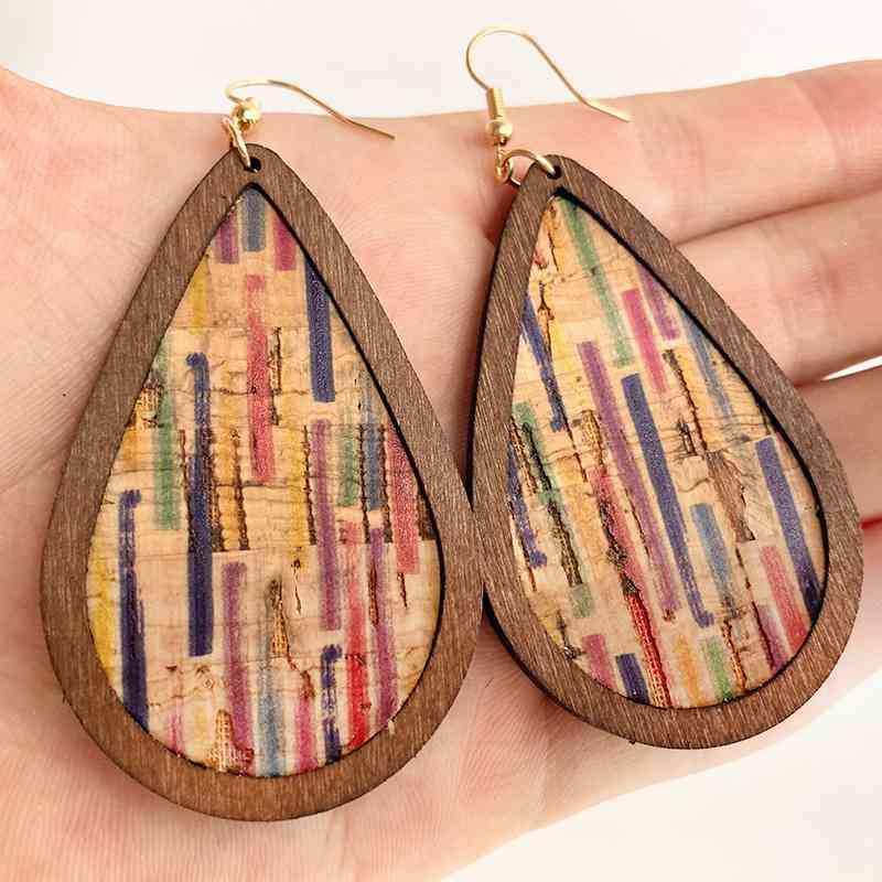 Teardrop Drop Earrings - Trendsi - Flyclothing LLC