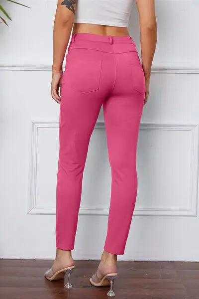 StretchyStitch Pants by Basic Bae - Trendsi - Flyclothing LLC