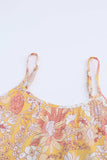 Floral Spaghetti Strap Tiered Dress - Trendsi - Flyclothing LLC