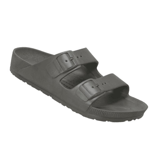 Men's Two Band Sandals Gray - Tecs