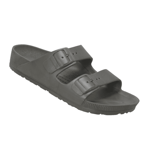 Men's Two Band Sandals Gray - Flyclothing LLC
