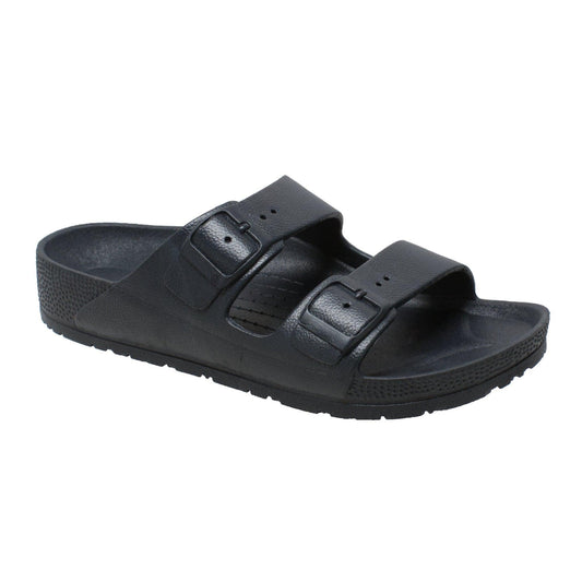 Men's Two Band Sandals Navy - Tecs