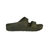 Men's Two Band Sandals Olive - Tecs