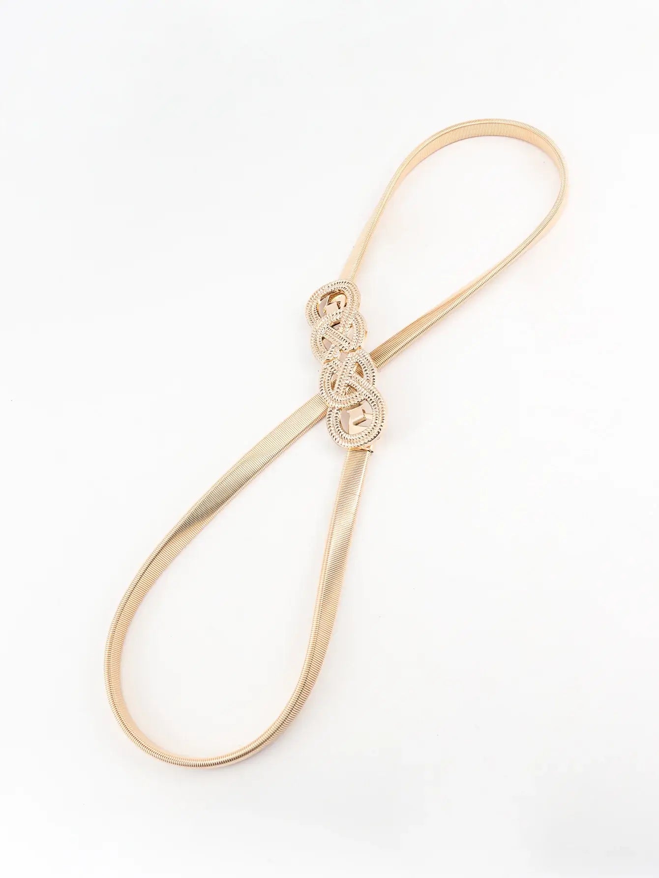 Knot Buckle Metal Belt - Trendsi - Flyclothing LLC