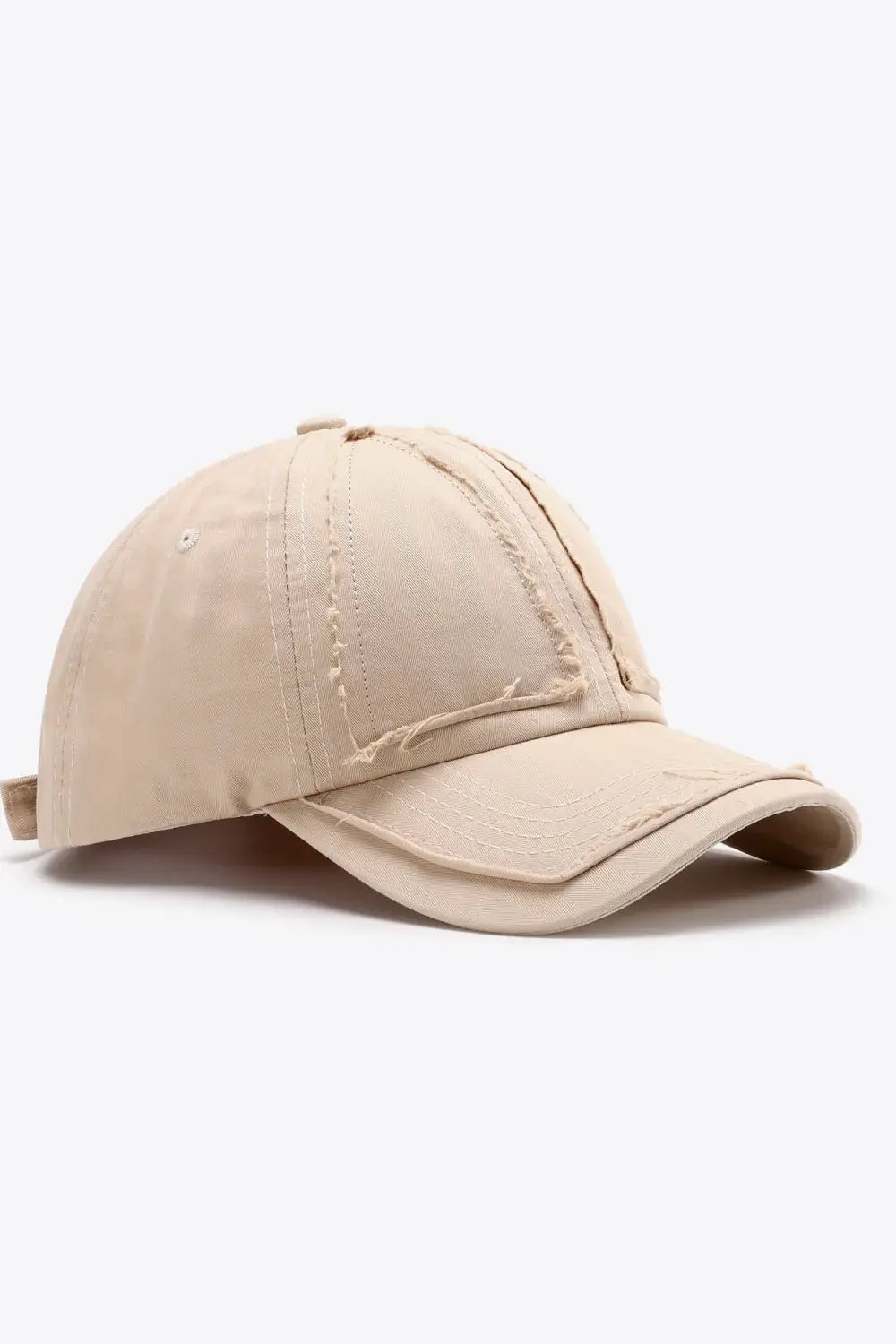 Distressed Adjustable Baseball Cap - Trendsi - Flyclothing LLC