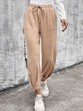 Drawstring Straight Pants with Pockets - Trendsi - Flyclothing LLC
