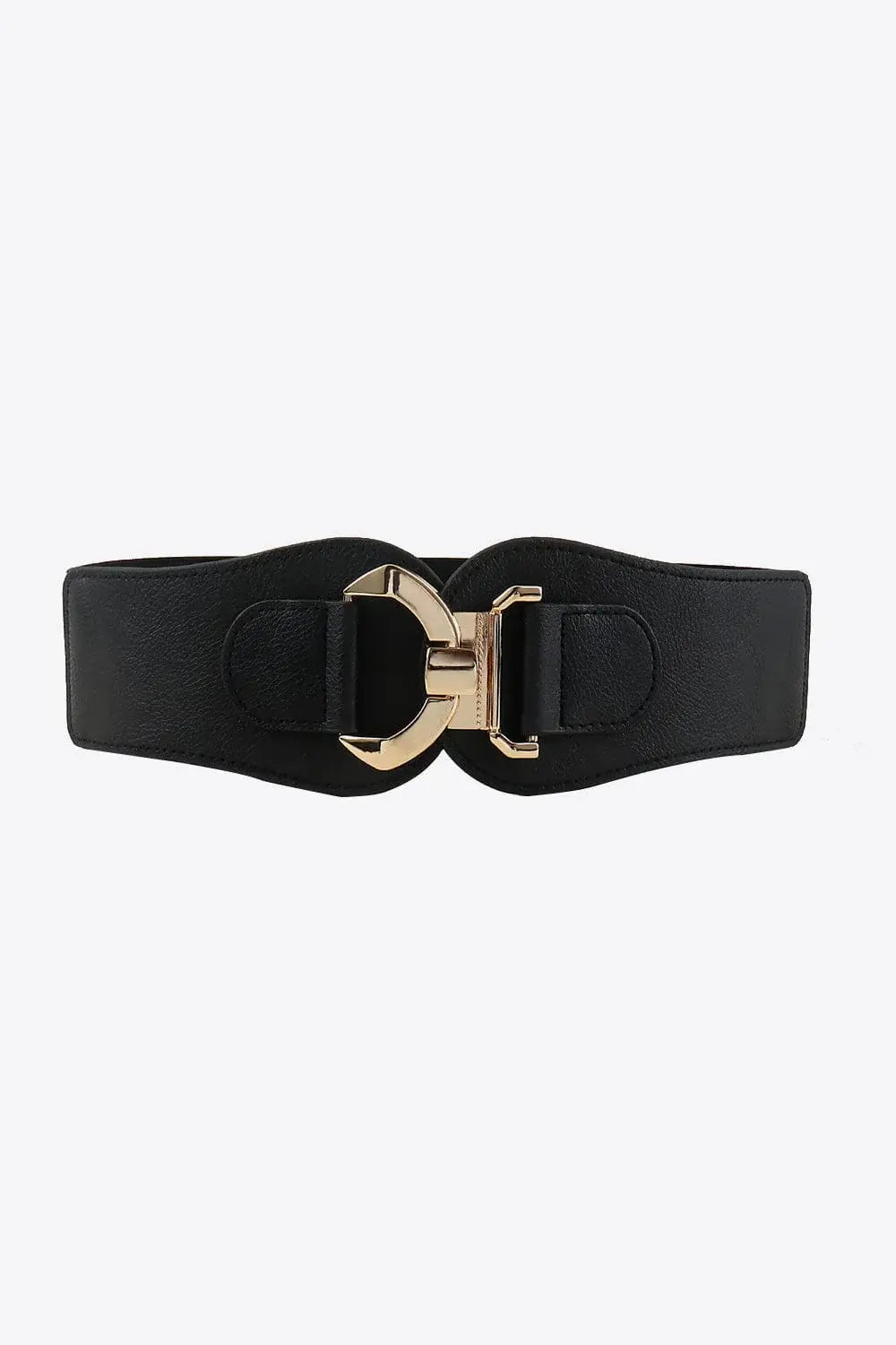 Alloy Buckle Elastic Belt - Trendsi - Flyclothing LLC