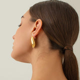 Stainless Steel Stud Earrings - Trendsi - Flyclothing LLC