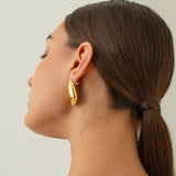 Stainless Steel Stud Earrings - Trendsi