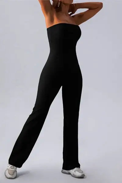Sleeveless Straight Active Jumpsuit - Trendsi - Flyclothing LLC