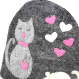 Hand Crafted Felt: Cat Tea Cozy - Global Groove Direct