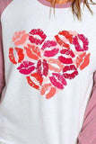 Lip Graphic Round Neck Long Sleeve T-Shirt - Trendsi - Flyclothing LLC
