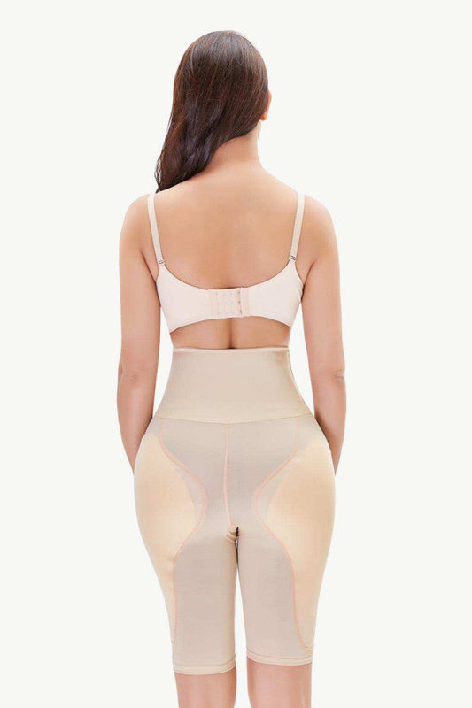 Full Size High Waisted Pull-On Shaping Shorts - Trendsi - Flyclothing LLC