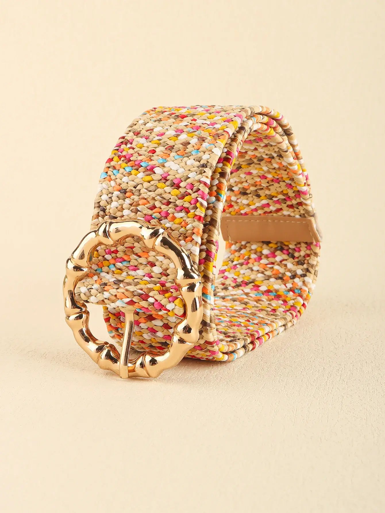 Multicolored Wide Belt - Trendsi - Flyclothing LLC