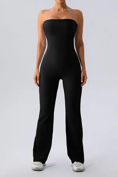 Sleeveless Straight Active Jumpsuit - Trendsi - Flyclothing LLC