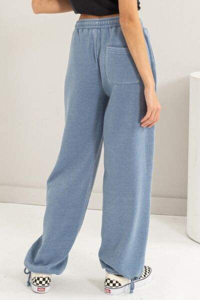 HYFVE Stitched Design Drawstring Sweatpants - Trendsi - Flyclothing LLC