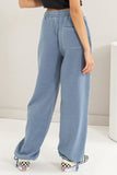 HYFVE Stitched Design Drawstring Sweatpants - Trendsi