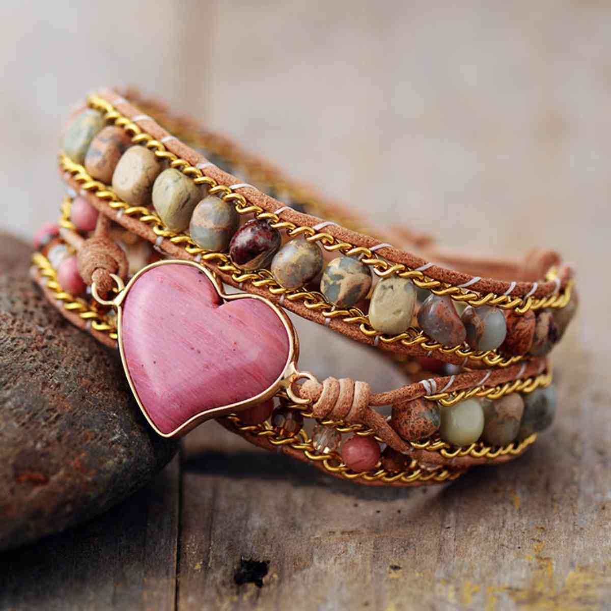 Crystal Bead Bracelet - Trendsi - Flyclothing LLC