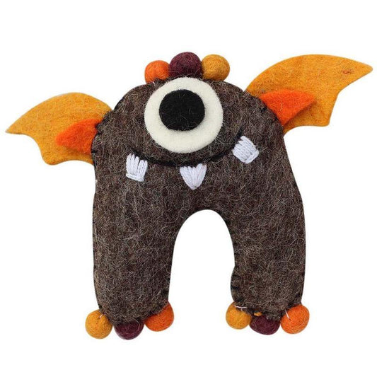 Felt Earth Tooth Monster - Global Groove Direct