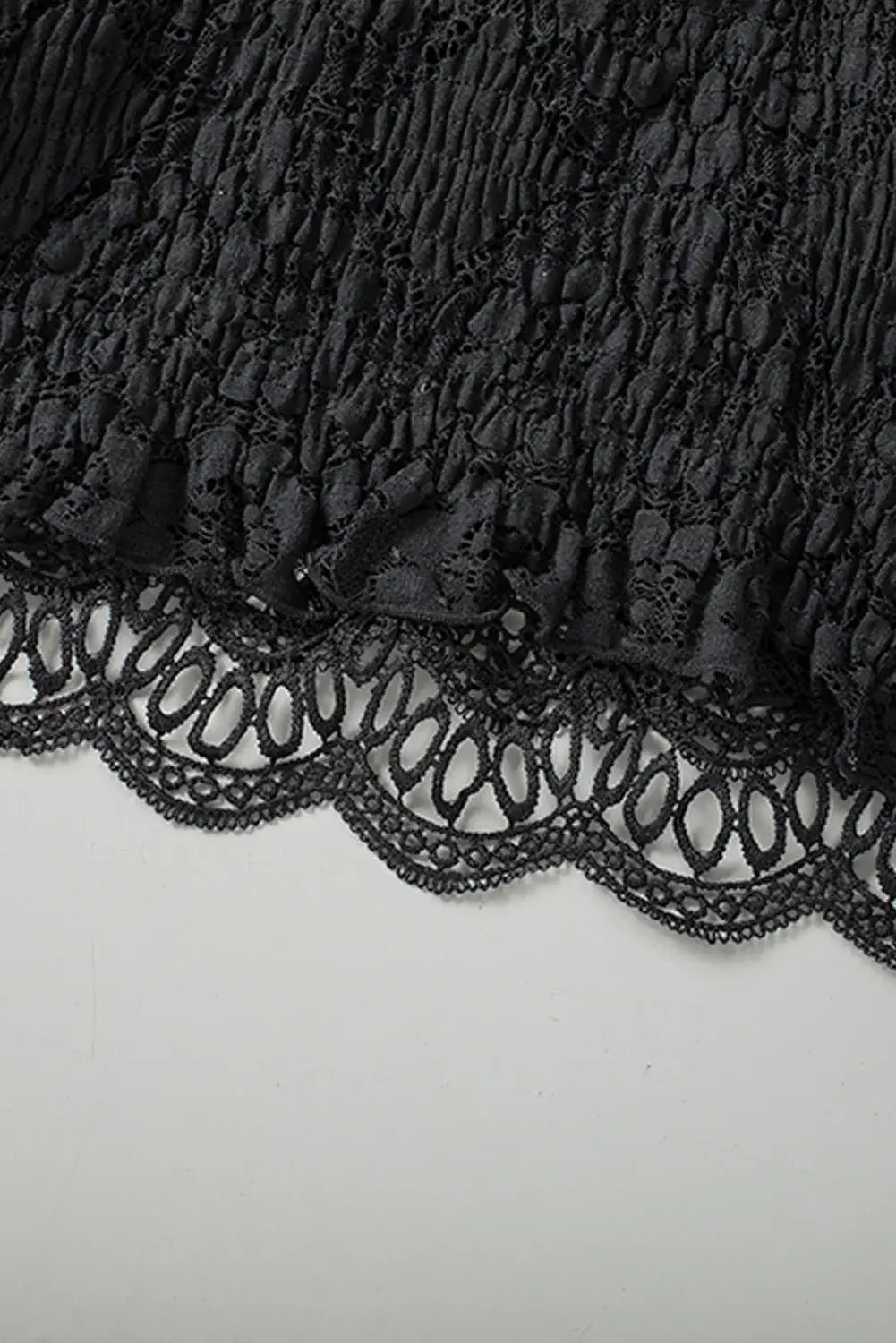 V-Neck Lace Cropped Cami - Trendsi - Flyclothing LLC