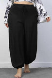Plus Size Drawstring Jogger Pants - Trendsi