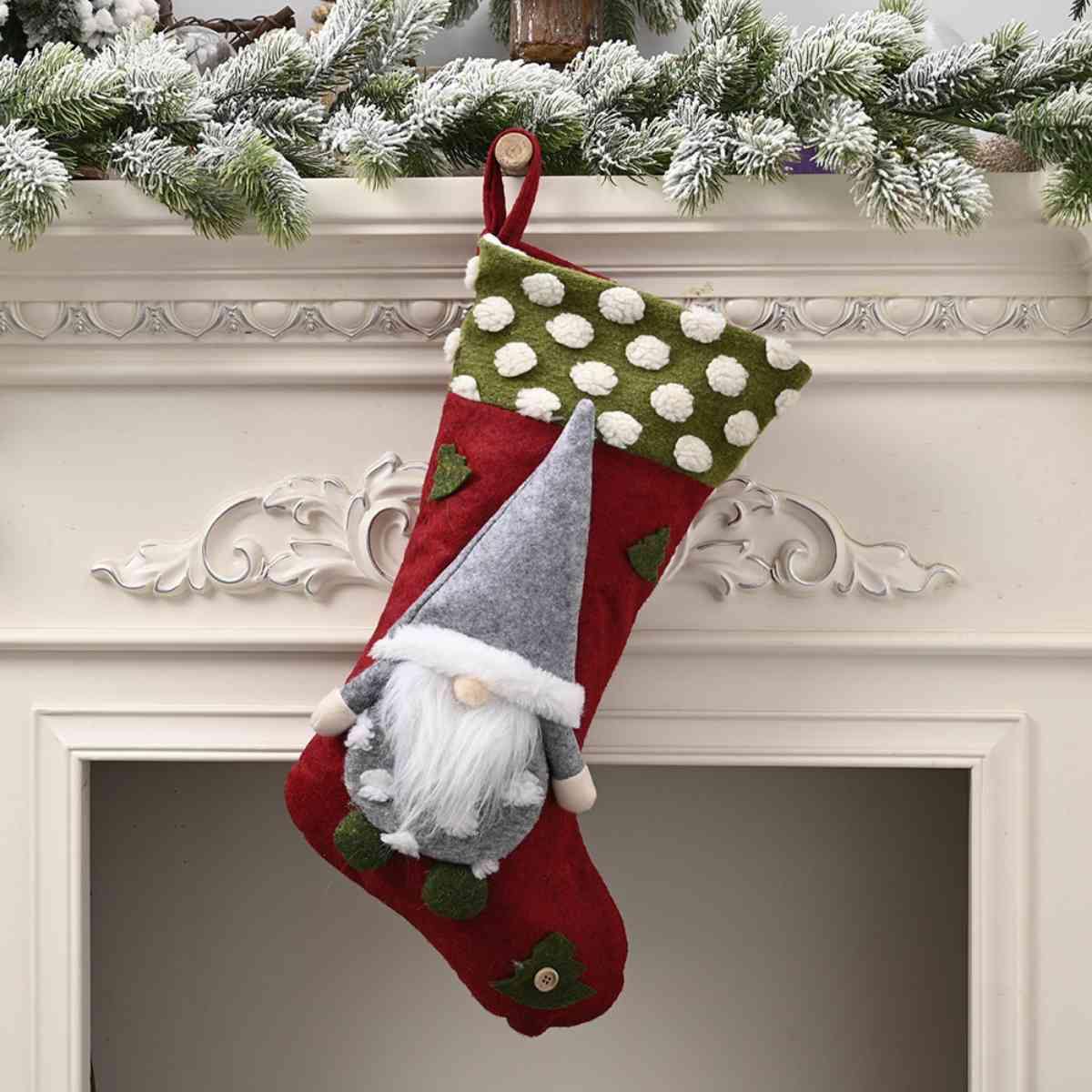 Christmas Stocking Hanging Widget - Trendsi