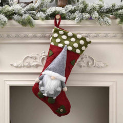 Christmas Stocking Hanging Widget - Trendsi