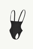 Full Size Adjustable Strap Zip-Up Shaping Bodysuit - Trendsi - Flyclothing LLC
