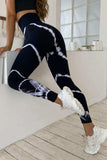 Slim Fit High Waist Long Active Pants - Trendsi - Flyclothing LLC