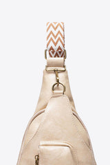 All The Feels PU Leather Sling Bag - Trendsi