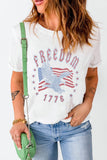 FREEDOM 1776 Graphic Tee - Trendsi