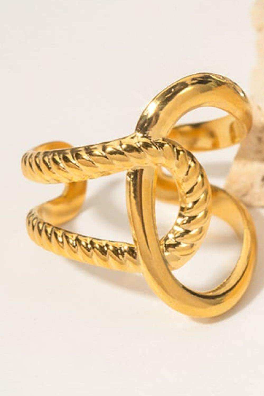 Modern Copper Open Ring - Trendsi - Flyclothing LLC