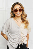Round Full Rim Polycarbonate Frame Sunglasses - Trendsi - Flyclothing LLC