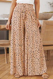 Printed Wide Tiered Pants - Trendsi - Flyclothing LLC