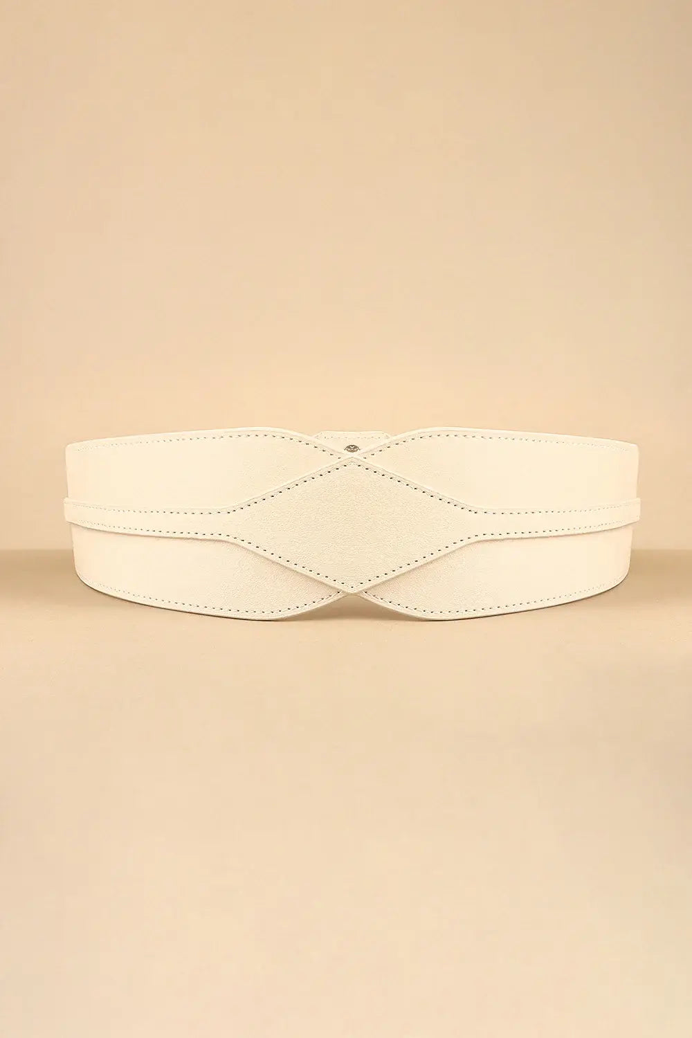 Elastic Wide PU Belt - Trendsi - Flyclothing LLC