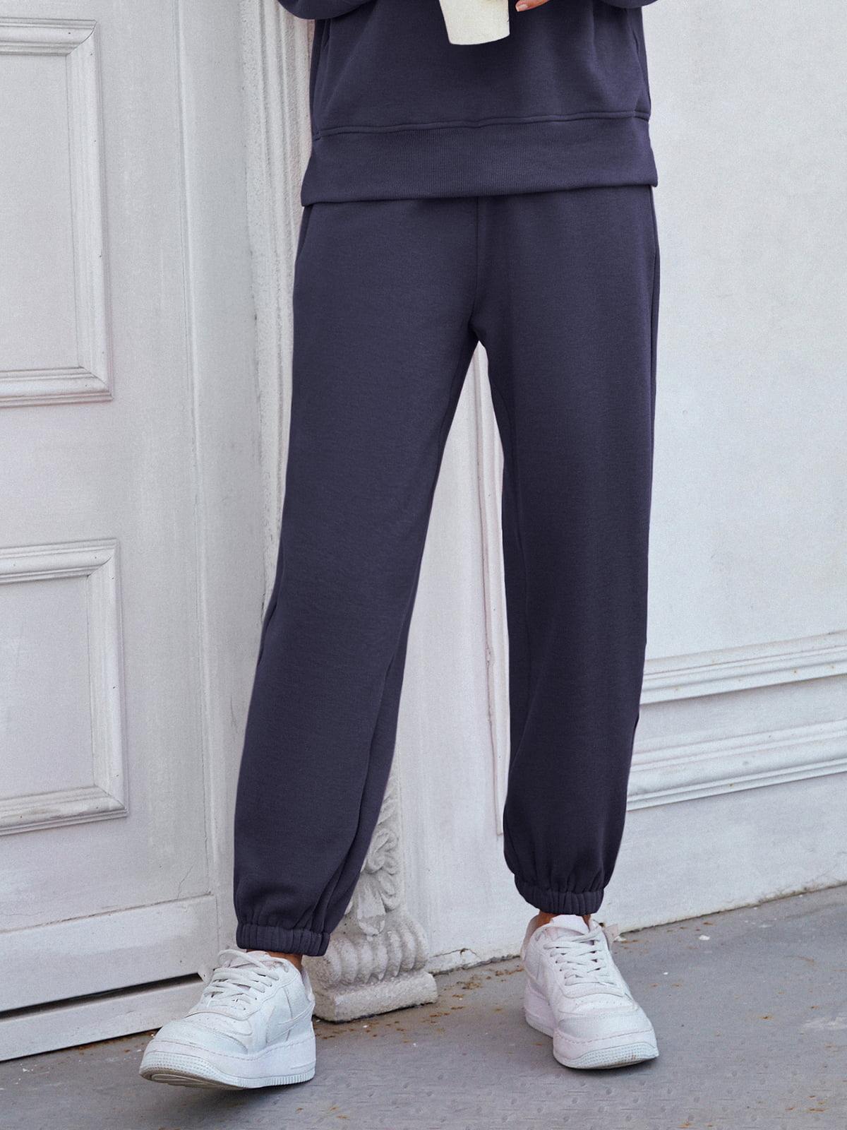 Elastic Waist Joggers with Pockets - Trendsi
